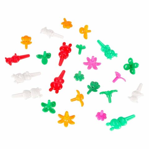 Klocki magnetyczne tor wyścigowy samochodowy 1 pojazd świecący 153 elementy