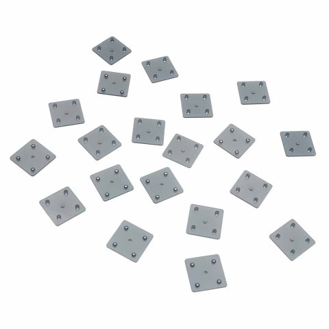 Klocki magnetyczne tor wyścigowy samochodowy 1 pojazd świecący 153 elementy