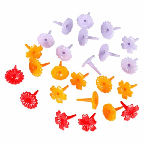 Klocki magnetyczne tor wyścigowy samochodowy 2 pojazdy świecące 310 elementów