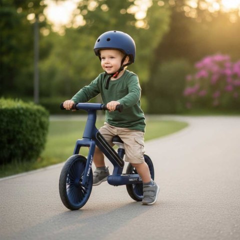 Rowerek biegowy Trike Fix Glow LED granatowy