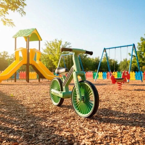 Rowerek biegowy Trike Fix Glow LED zielony