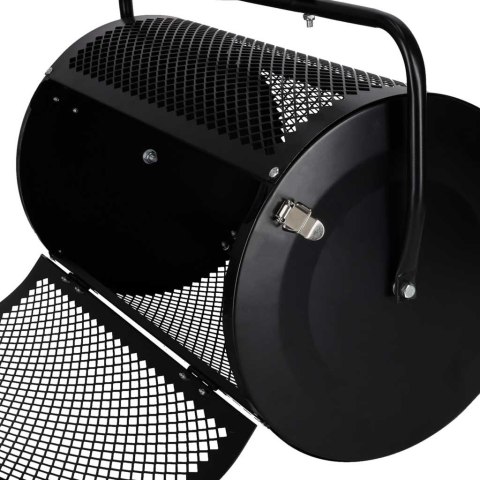 Rozsiewacz kompostu nawozu do trawnika LUARO walec siatkowy ogrodowy siewnik