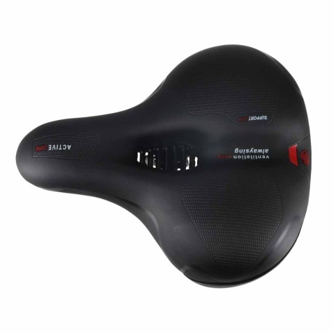 Siodełko rowerowe z pianki elastycznej z odblaskiem