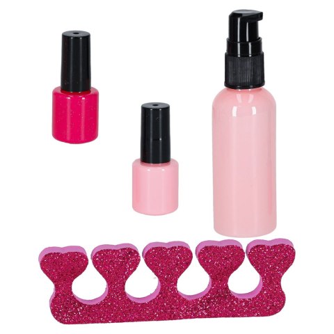 Kuferek zestaw kosmetyków do makijażu i paznokci makeup dla dzieci 22 elementy