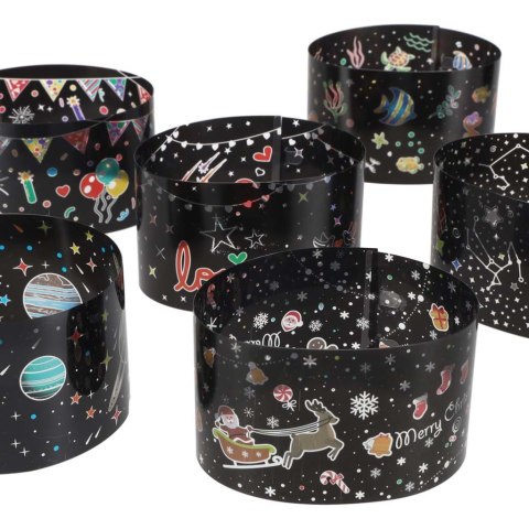 Lampka nocna projektor gwiazd LED USB obrotowy 6 motywów pilot jelonek