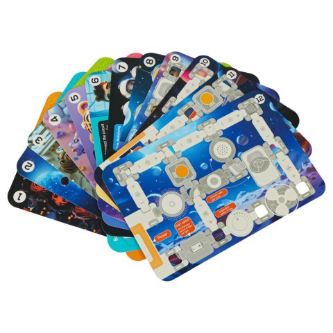 Mały elektryk elektronik zestaw edukacyjny 45 elementów + 12 kart