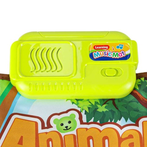 Mata edukacyjna dla dziecka interaktywna muzyczna grająca zwierzątka