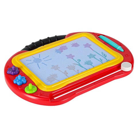 Tablica magnetyczna edukacyjna znikopis stolik do rysowania stempelki