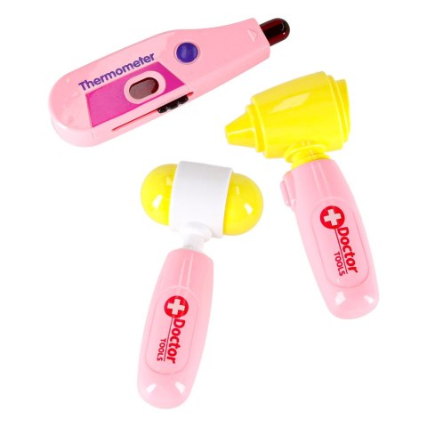 Zestaw lekarza w kuferku mały doktor dźwięk 35 elementów