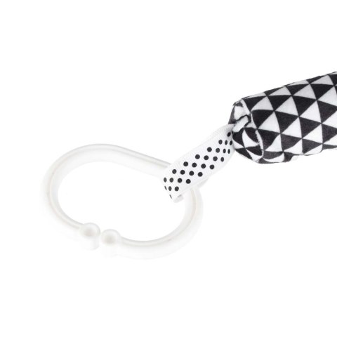 Grzechotka zawieszka sensoryczna kontrastowa sowa