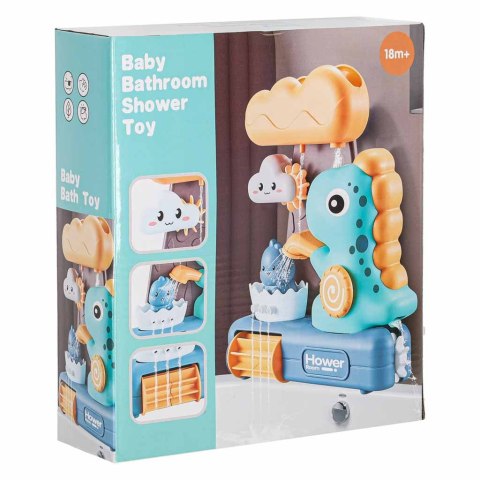 Zabawka do kąpieli prysznic z kołowrotkiem dinozaur