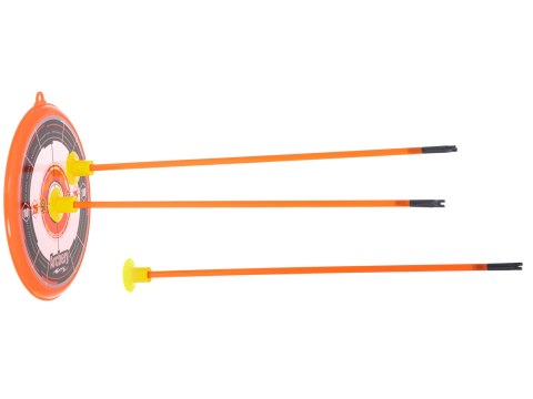 Łuk dla dzieci strzałki i tarcza zestaw łuczniczy strzelecki XXL