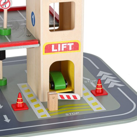 Parking drewniany garaż LULILO BENINO piętrowy