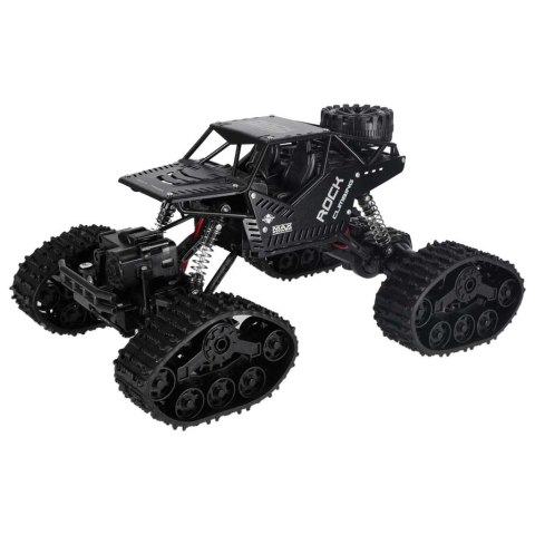 Samochód zdalnie sterowany na pilota RC Rock Crawler 4x4 LHC012 auto 2w1 czarny