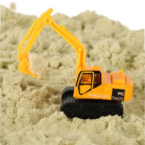 Samochody maszyny budowlane pojazdy zestaw 6 sztuk