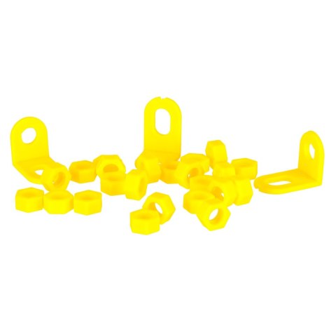 Wkrętarka wiertarka śrubki klocki konstrukcyjne zestaw majsterkowicza waliza 237 elementów