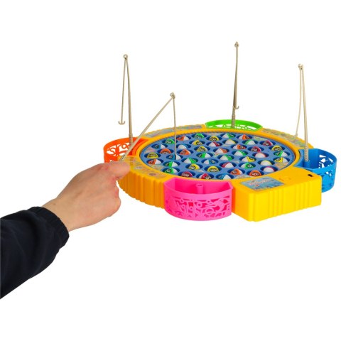 Gra zręcznościowa rodzinna rybki łowienie 45 rybek + 4 wędki