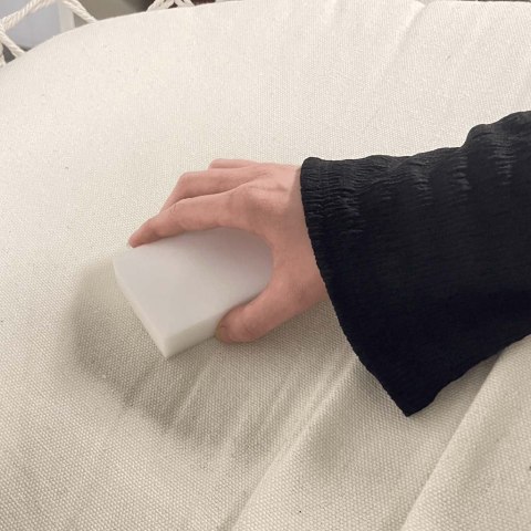 Magiczna gąbka z melaminy do czyszczenia plam bez chemii wielofunkcyjna gładka