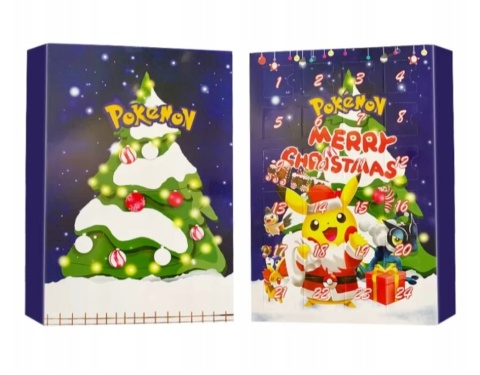 Kalendarz Adwentowy POKEMON Figurki 24 szt.