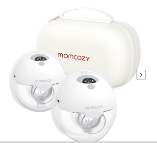 Laktator MOMCOZY M5 Podwójny Szary