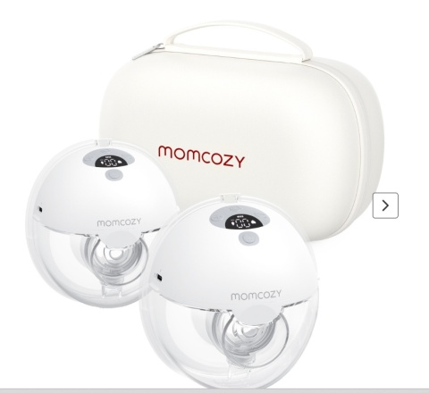 Laktator MOMCOZY M5 Podwójny Szary