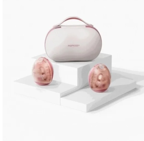 Momcozy Laktator Air 1 Podwójny Różowy