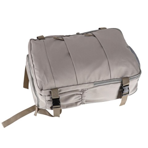 Plecak turystyczny kabinowy podróżny bagaż podręczny szary 45x30 cm