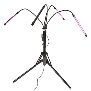 Lampa do roślin LED uprawy wzrostu panel na statywie 4x80LED