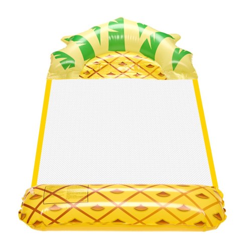 Materac dmuchany plażowy hamak wodny leżak fotel krzesło do pływania basenu ananas