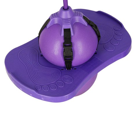 Skoczek dla dzieci pogo równowaga jumper fioletowy