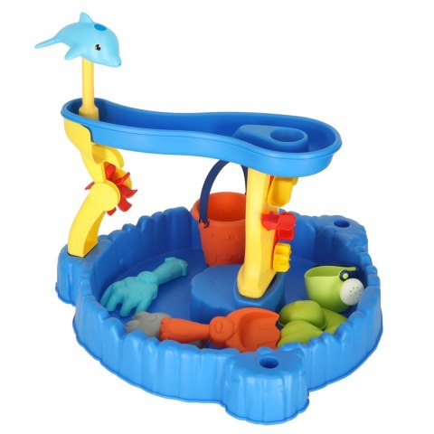 Stolik wodny tor do piasku i wody dwa poziomy akcesoria