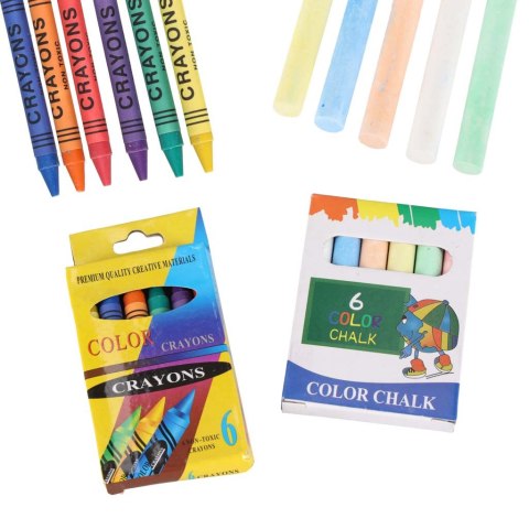 Tablica magnetyczna kredowa dwustronna LULILO Kredo kredy markery magnesy kosze