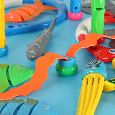 Zabawki do basenu wody do nurkowania wyławiania zestaw 27 elementów