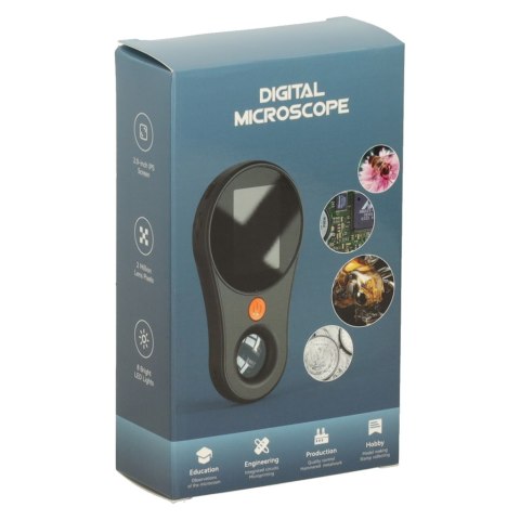 Lupa cyfrowa mikroskop powiększenie 500x 2Mpx