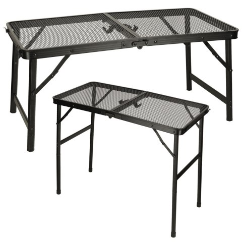 Stół stolik turystyczny LUARO kempingowy cateringowy składany 80 x 66 x 40 cm
