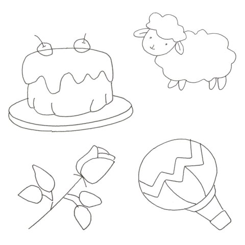 Zabawka interaktywna robot nauka rysowania fiszki kolorowe mazaki niebieski