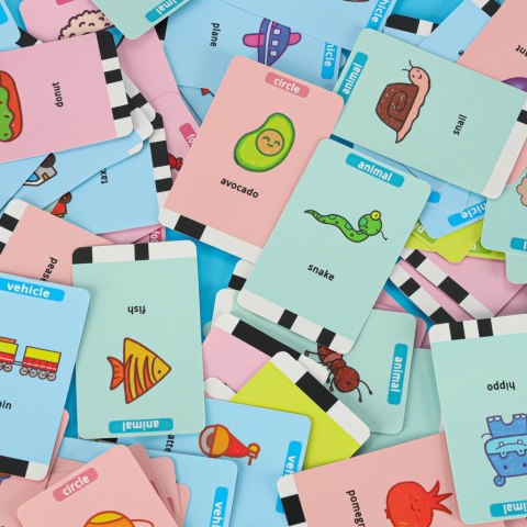 Zabawka interaktywna robot nauka rysowania fiszki kolorowe mazaki niebieski