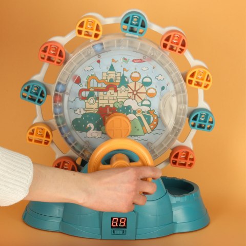 Diabelski młyn karuzela z kierownicą łapanie piłek