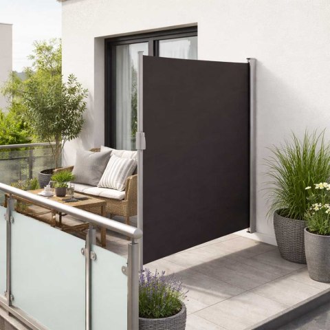 Markiza boczna tarasowa LUARO parawan zwijany 160 x 300 cm szary