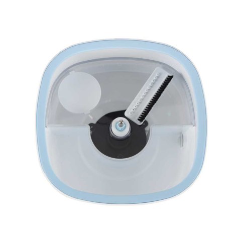 Mop obrotowy prostokątny płaski rotacyjny czysta brudna woda wyciskacz