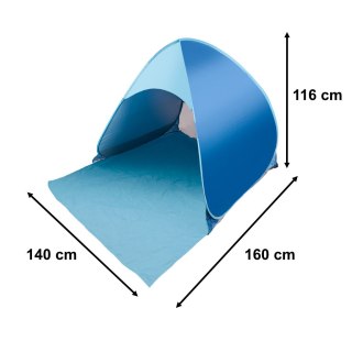 Namiot plażowy parawan samorozkładający na plażę ogród ogrodowy POPUP ochronny UV XXL