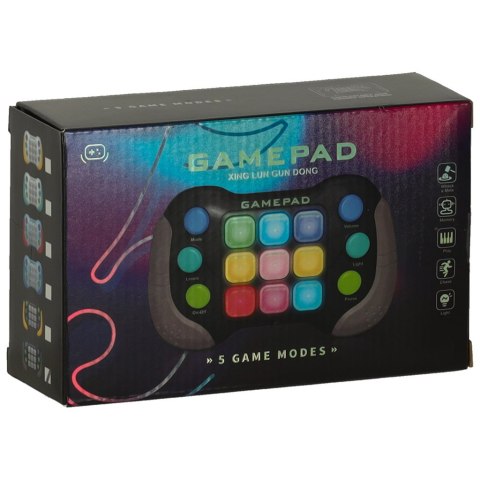 Gra Memory elektroniczna zręcznościowa antystresowa konsola light 4 tryby