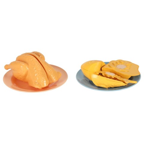 Warzywa do krojenia zlew wózek zakupy garnki zestaw AGD 54 el