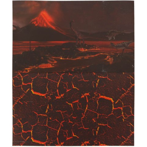 Zestaw edukacyjny do eksperymentów naukowych wulkan lawa