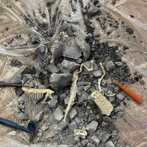 Zestaw edukacyjny do eksperymentów naukowych wulkan lawa