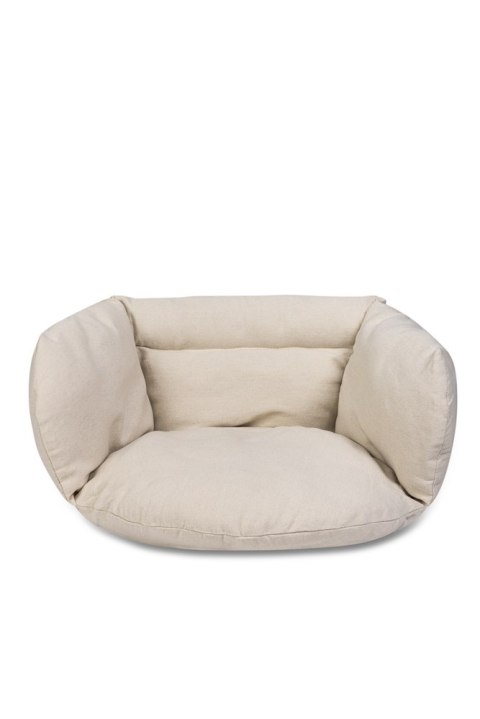 Poduszka LUARO na huśtawkę wiszącą bocianie gniazdo miękka ecru