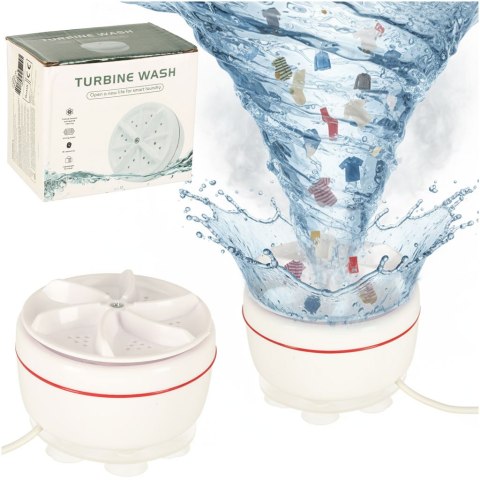 Pralka mini turystyczna przenośna wolnostojąca 5L USB