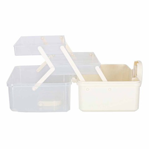 Organizer na leki pojemnik pudełko kasetka apteczka duży XL na zamek skrzynka 29x19x15,5 cm