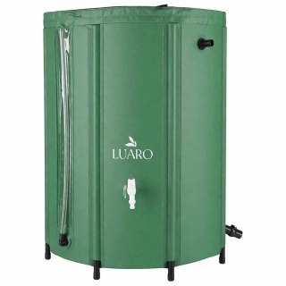 Pojemnik LUARO zbiornik na deszczówkę z kranem beczka na wodę deszczową składana 500 litrów