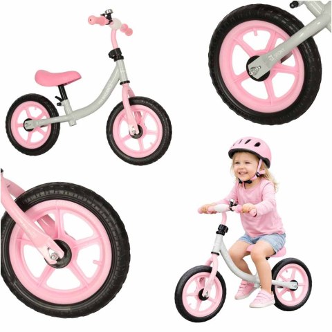 Rowerek biegowy Trike Fix Balance rower ultra lekki różowy